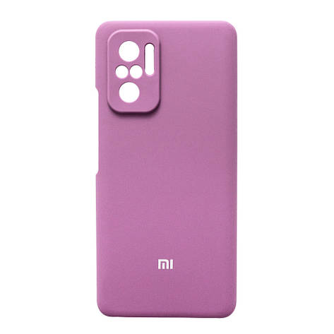 Чохол Silicone Case Premium для Xiaomi Redmi Note 10 / Note 10S Blueberry Yogurt, фото 1