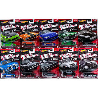 Тематическая машинка Hot Wheels Fast and Furious 95 Mitsubishi