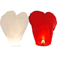 Небесний ліхтарик "Серце", висота кульки - 77 см /400/ (10573) irs