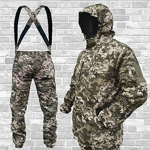 Камуфляжний костюм Горка Демісезонний (52,54,58,62р) Піксель для військових