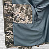 Камуфляжний костюм Горка Демісезонний (52,54,58,62р) Піксель для військових, фото 4