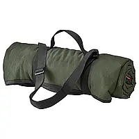 FJÄLLMOTT Ковер для пикника, темно-зеленый/черный, 130x170 см