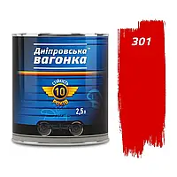 Краска Днепровская Вагонка ПФ-133 0,9л. Красный