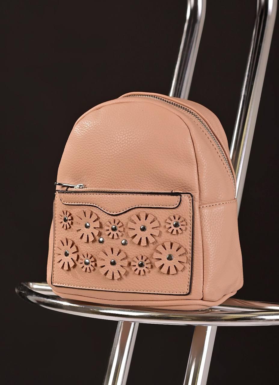 Женский маленький рюкзак бежевый код 7-16: продажа, цена в Запорожье ...