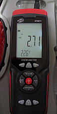 Термоанемометр USB, 0,3-30 м/с, 0-45 °C BENETECH GT8911, фото 3