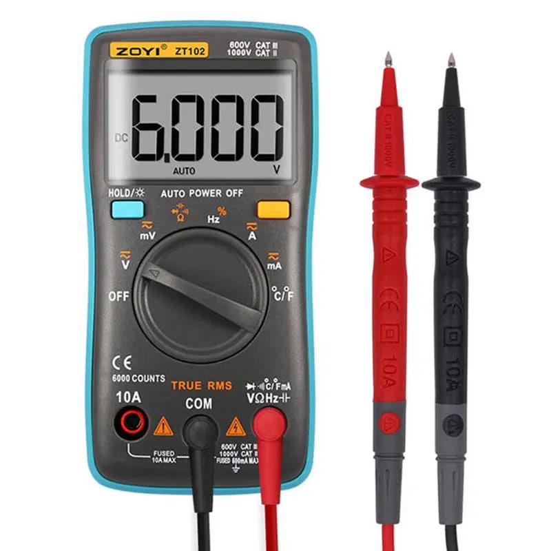 Мультиметр цифровий Richmeters RM102 портативний, автомат, частота, підсвітка
