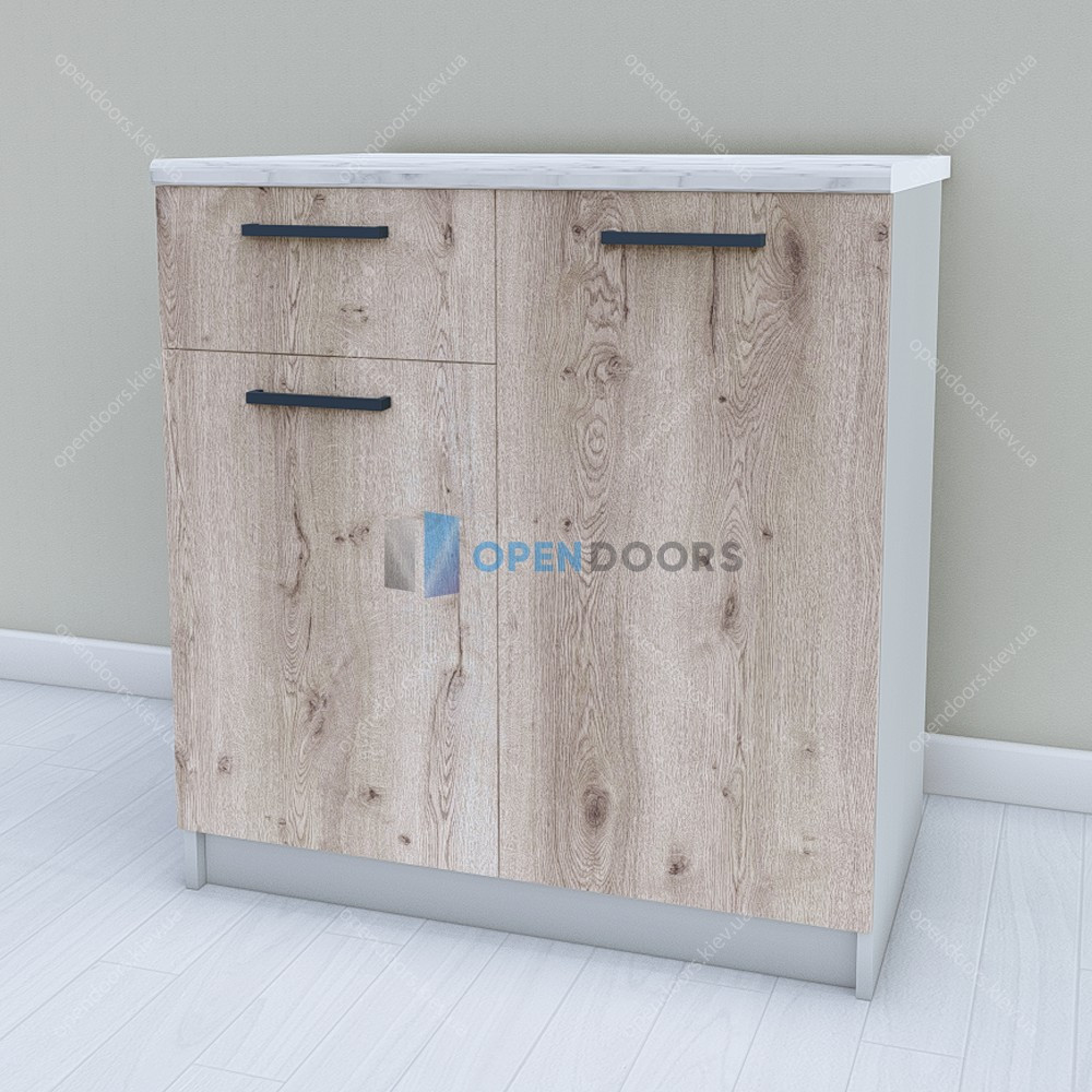 Тумба нижня без стільниці МП15 800 мм – ДСП | Opendoors, фото 1
