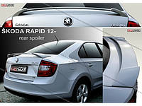 Спойлер багажника Skoda Rapid 2012-