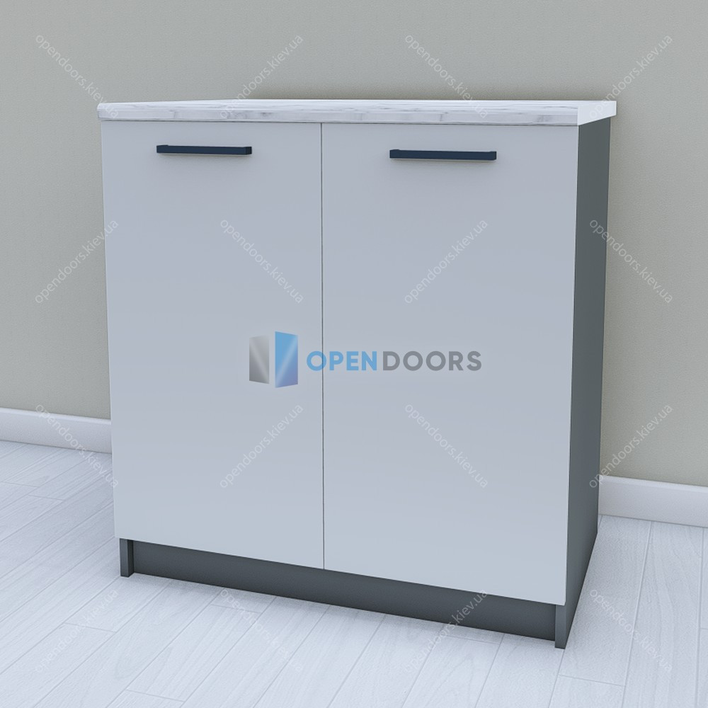 Тумба для кухні нижня 800 мм. без стільниці Кухонний модуль МП16 Opendoors Нижній модуль на кухню