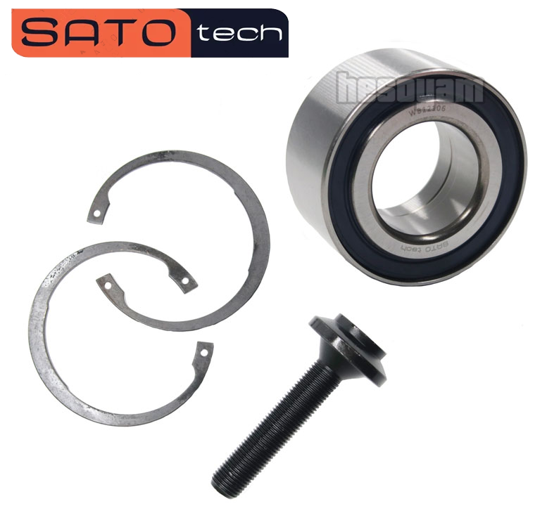 Підшипник передньої маточини Ауді A4 B5, A6 C5, Суперб, Пасcат Б5 (4B0498625) SATO tech WB12106, фото 1