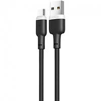 Кабель USB XO NB208 Type-C 1m Black