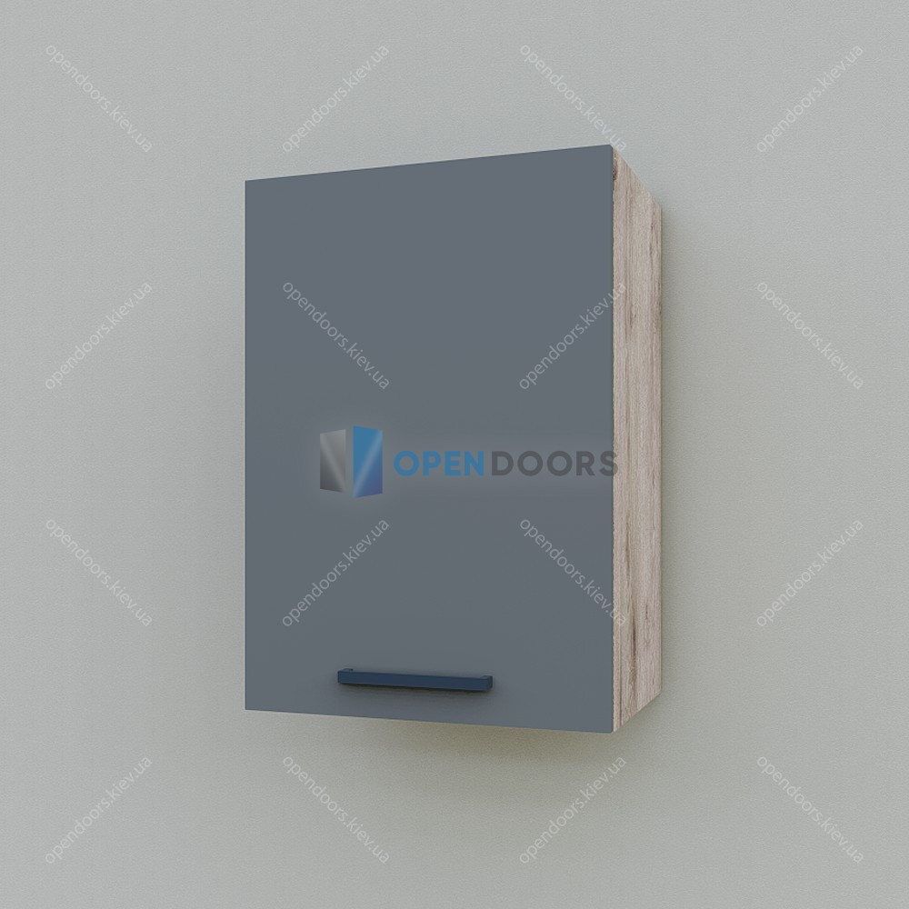 Стильний навісний кухонний модуль 400мм МП1 Opendoors Верхній модуль для кухні Шафка кухонна