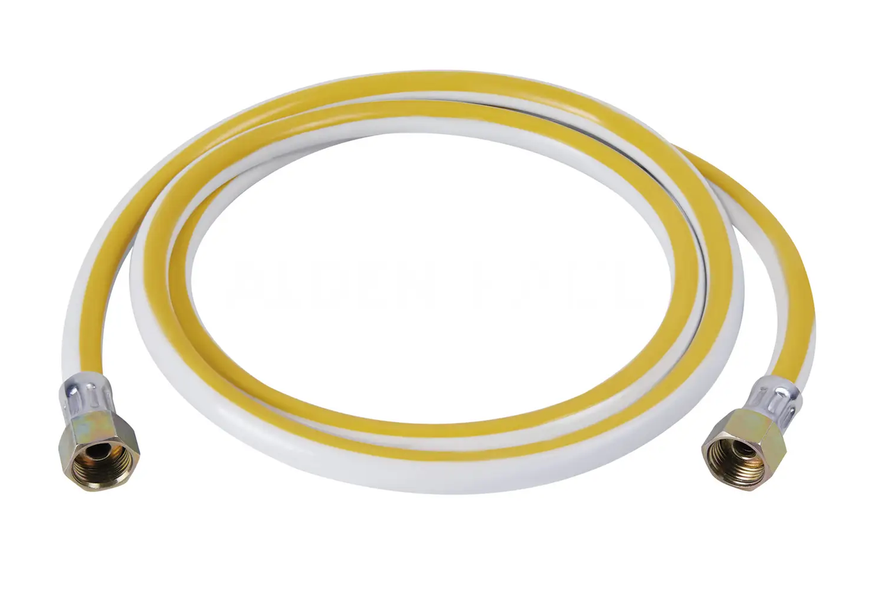 Шланг для газу Никифоров гумовий білий 1/2'' ВВ 50 см (77-750)