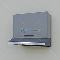 Верхний модуль для кухни, кухонный модуль Шкаф навесной (вытяжка) 600мм МП2 Opendoors Антрацит