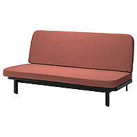 NYHAMN 3-местный диван-кровать, карманный пружинный матрас/Скартофта красный/коричневый