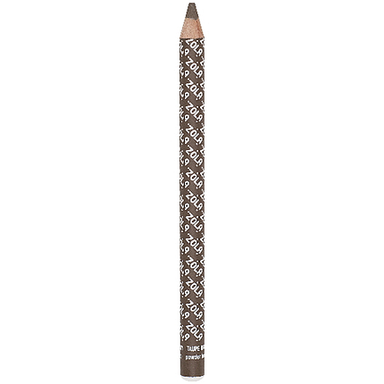 Олівець для брів пудровий ZOLA Powder Brow Pencil Taupe Brown, русявий, фото 1
