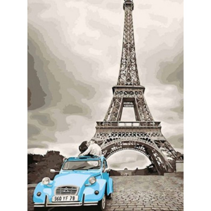Картина за номерами 40х50 см DIY Париж (EPH9241)