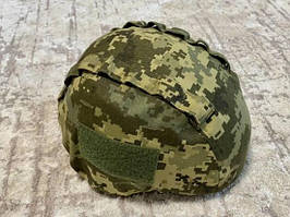 Кавер на каску шолом. Чехол на шолом піксель