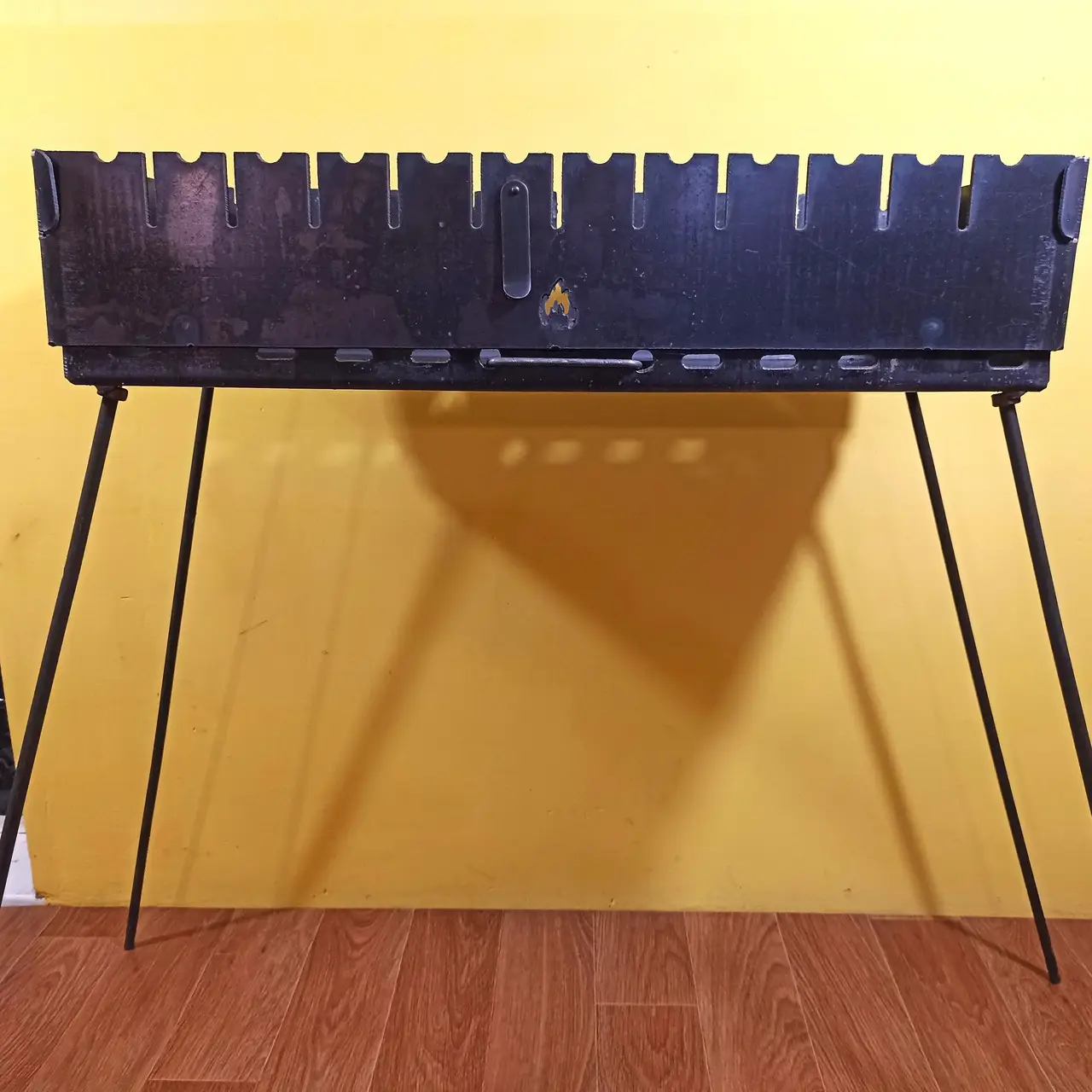 Мангал-валіза під 14 шампурів x 3 мм метал DV, фото 1