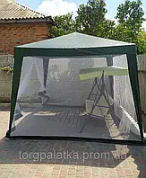 Садовый павильон шатер палатка тент Under Price S 3301 с москитной сеткой и молнией (3х3м)