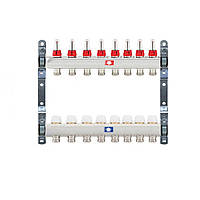 Колектор для теплої підлоги Itap 1x3/4 на 8 виходів з витратами (9170010008034C)