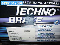 Диск тормозной SAF (производство Techno Brake) 960353 UA36