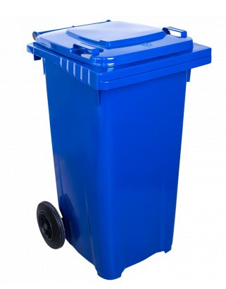 Сміттєвий бак на колесах "Євро" 120л, пластик, Україна
