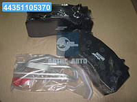 Колодка тормозной дисковая (комплект на ось) MAN TGA, TGS, TGX, WABCO MAXX 22 (производство Techno Brake) 9607