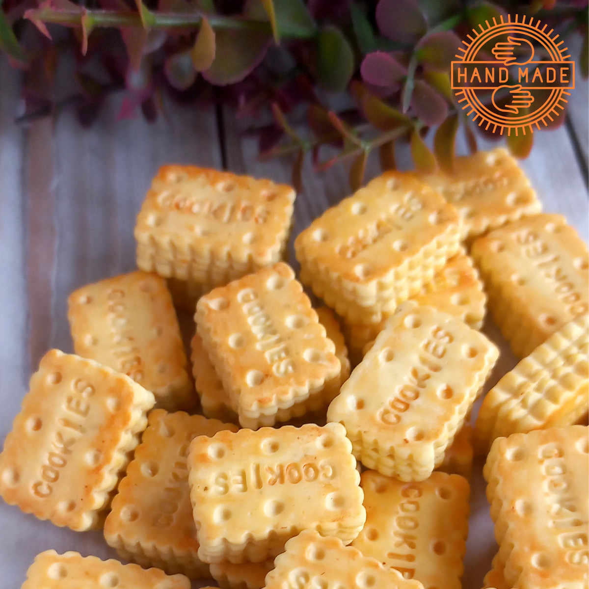 Лялькова їжа "Печиво Cookies" Hand Made Nestwood 1 шт