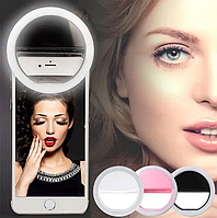 Світлодіодне кільце для Селфі Selfie Ring Light Селфі Кільце для Телефону (2847)