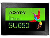 SSD накопитель A-DATA Ultimate SU650 1Tb SATA3 2.5" 3D TLC (ASU650SS-1TT-R) (код 1443798)