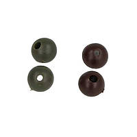 Стопорна намистина GC Shock Beads Rubber Round 8 мм (20 шт.) Brown