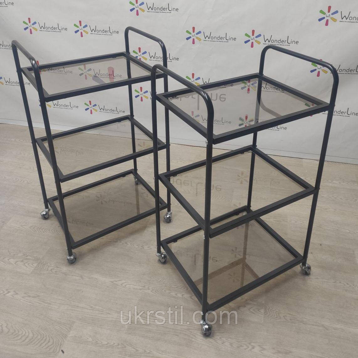 Косметологічний візок Tertio Black, фото 1