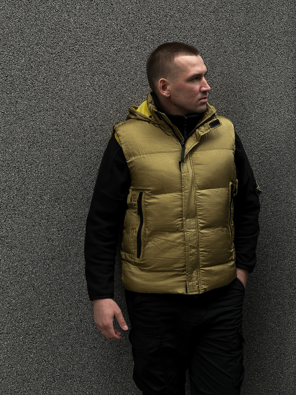 Жилетка чоловіча Stone Island / CLO-408, фото 1