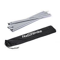 Комплект стоек для тента Naturehike Steel poles 16 Updated 2020 NH20PJ041 silver