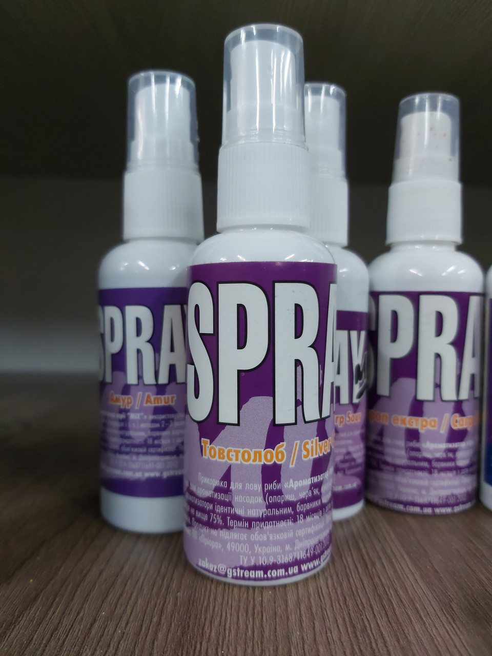 Спрей G.STREAM Series MIX товстолоб  50мл, фото 1