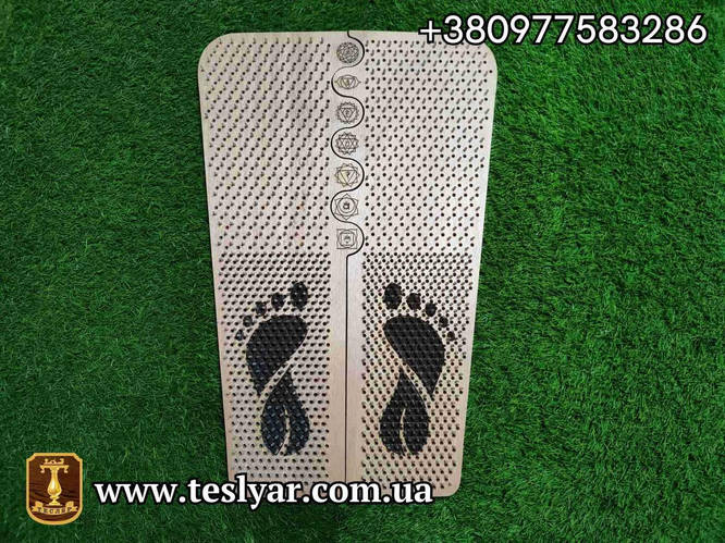 Доска Садху (Sadhu) 2 в 1 для спины и ног. Шаг 10мм, 15мм. От ...