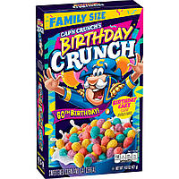 Сухой завтрак Cap'n Crunch Cereal Birthday Cake Family Size 419g