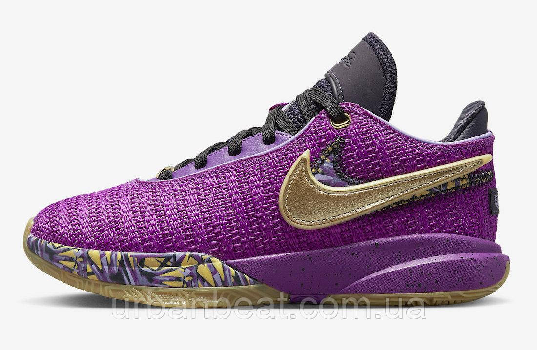 Чоловічі баскетбольні кросівки Nike Lebron XX Purple