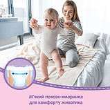 Підгузки-трусики Huggies 4 для Дівчаток вага 9-14 кг (36 шт), фото 6