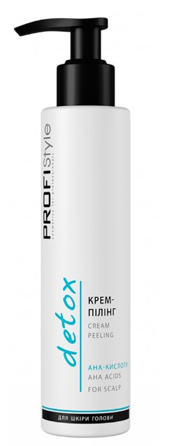Крем-пілінг для шкіри голови Profistyle DETOX "перед-шампунь"150 мл