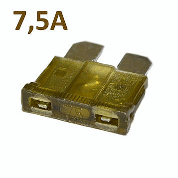 Запобіжник авто П-подібн. 7,5А 32В 19мм станд. MIDI bez4011
