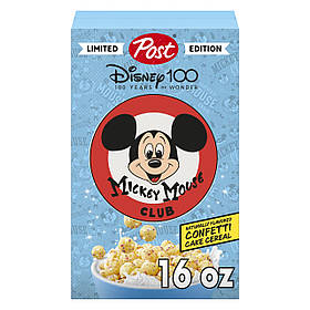 Сухий сніданок Disney100 Confetti Cake Breakfast Cereal with Confetti Sprinkles 453g