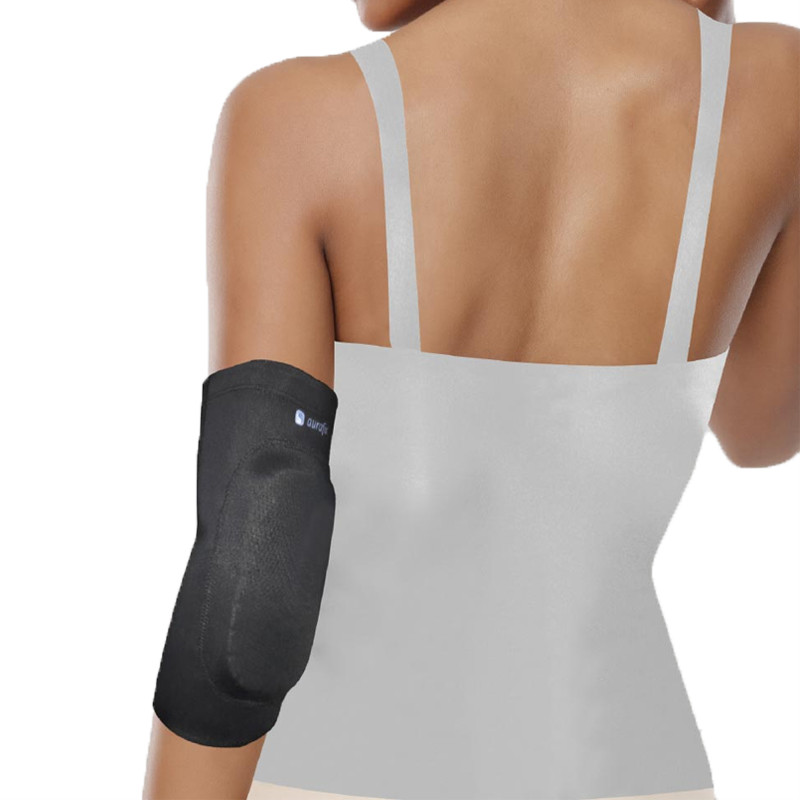 Бандаж на ліктьовий суглоб змінна фіксація неопрен Aurafix 307A, фото 1