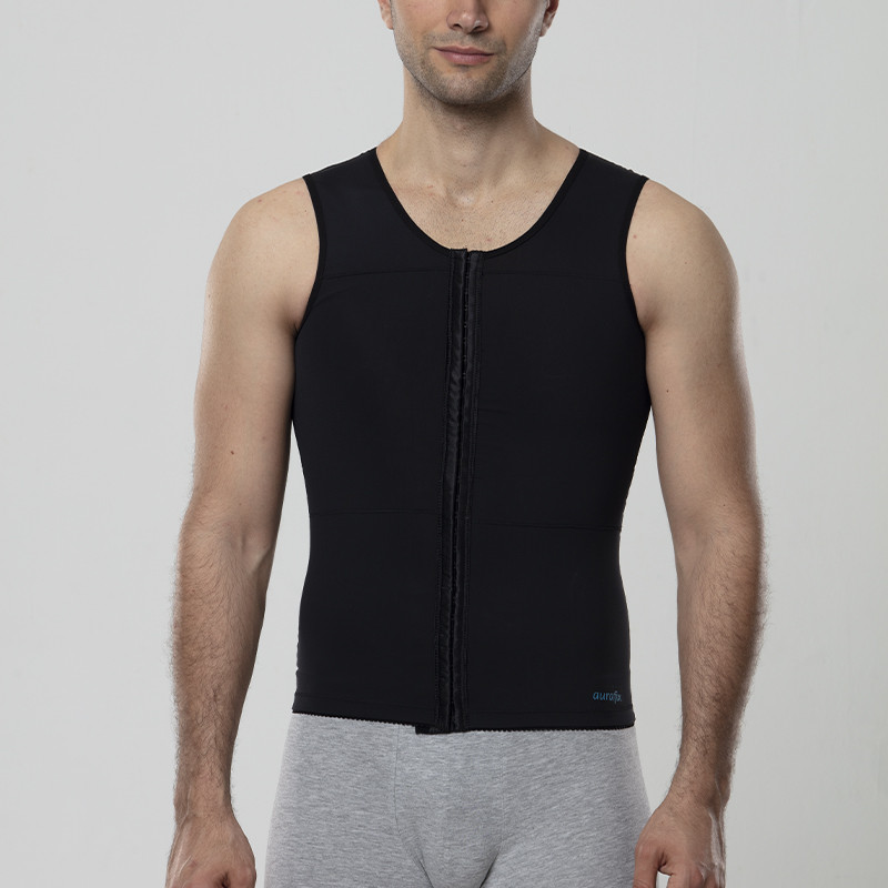 Компресійна майка для чоловіків Aurafix LC-1720 чорний, фото 1