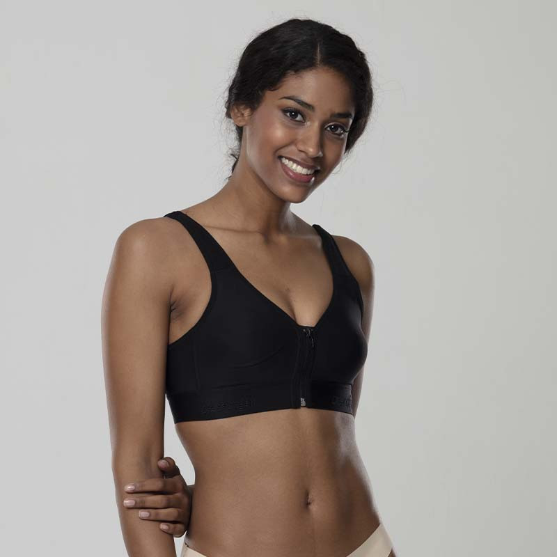 Компресійна білизна після маммопластики Aurafix LC-1610 чорне, фото 1