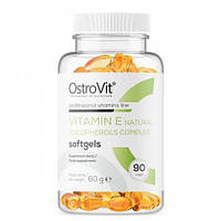 Витамин Е OstroVit Vitamin E Tocopherols Comlex 90 капсул