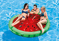 Надувний пліт для плавання Intex 56283 "Кавун" (183х23 см)