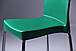 Пластиковий зелений стілець штабельований на металевому каркасі Корсика алюм пластик для кафе, барів TM AMF, фото 2