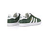Кросівки чоловічі Adidas Gazelle Olive Green взуття Адідас Газель зелені хакі оліва замшеві, фото 8